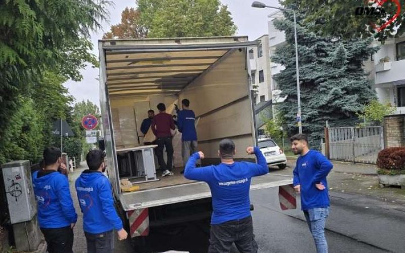 Privater Umzug in Frankfurt mit sicherem Transport